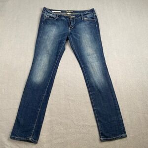 Decree Jeans Women's size 13 Dark Blue Super Skinny Mid Rise